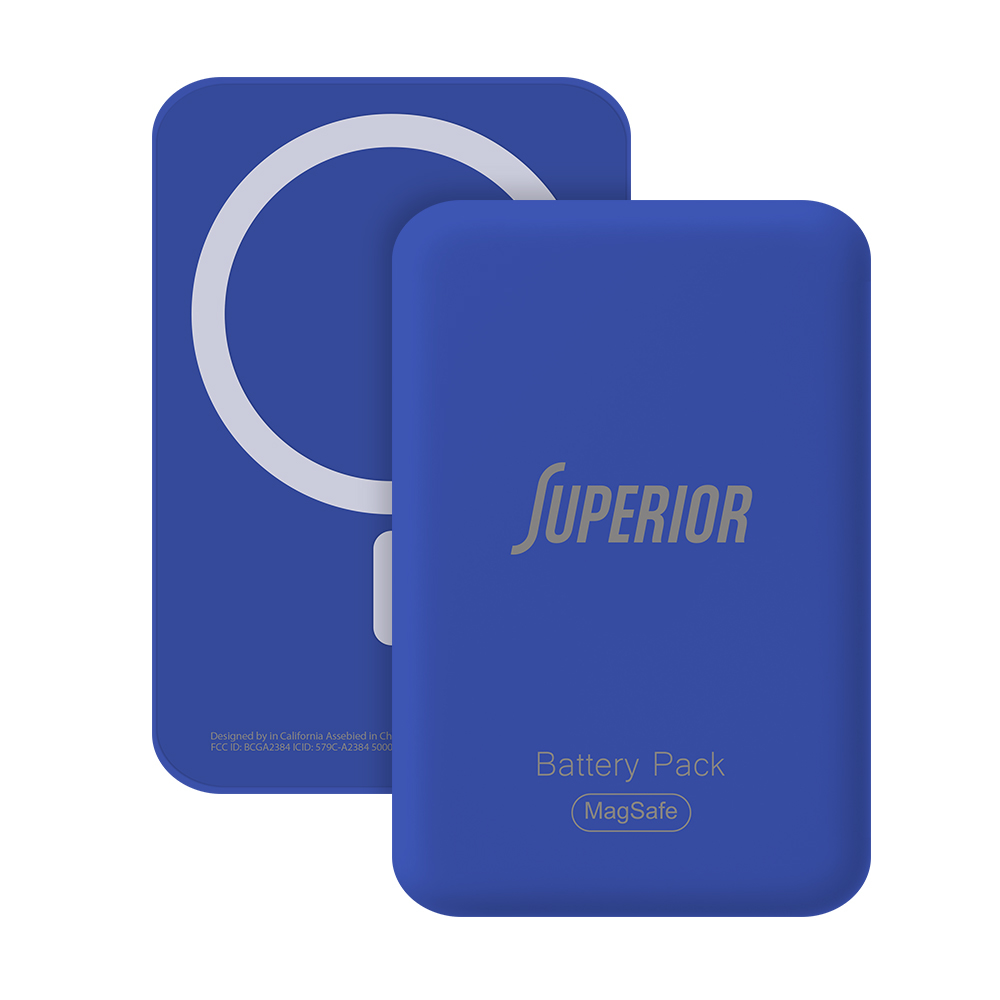 Power bank MagSafe Superior 15W 5000 mAh plavi