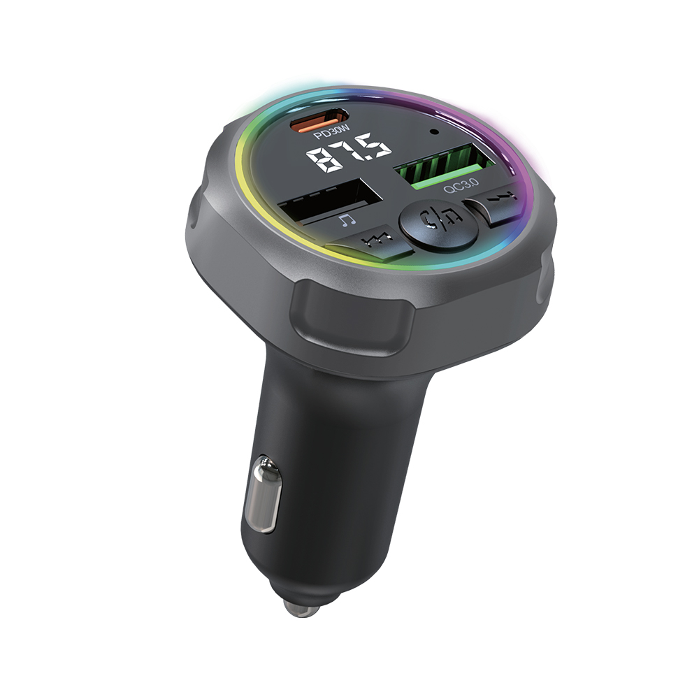 FM modulator Superior C63 QC 3.0 PD 30W crni