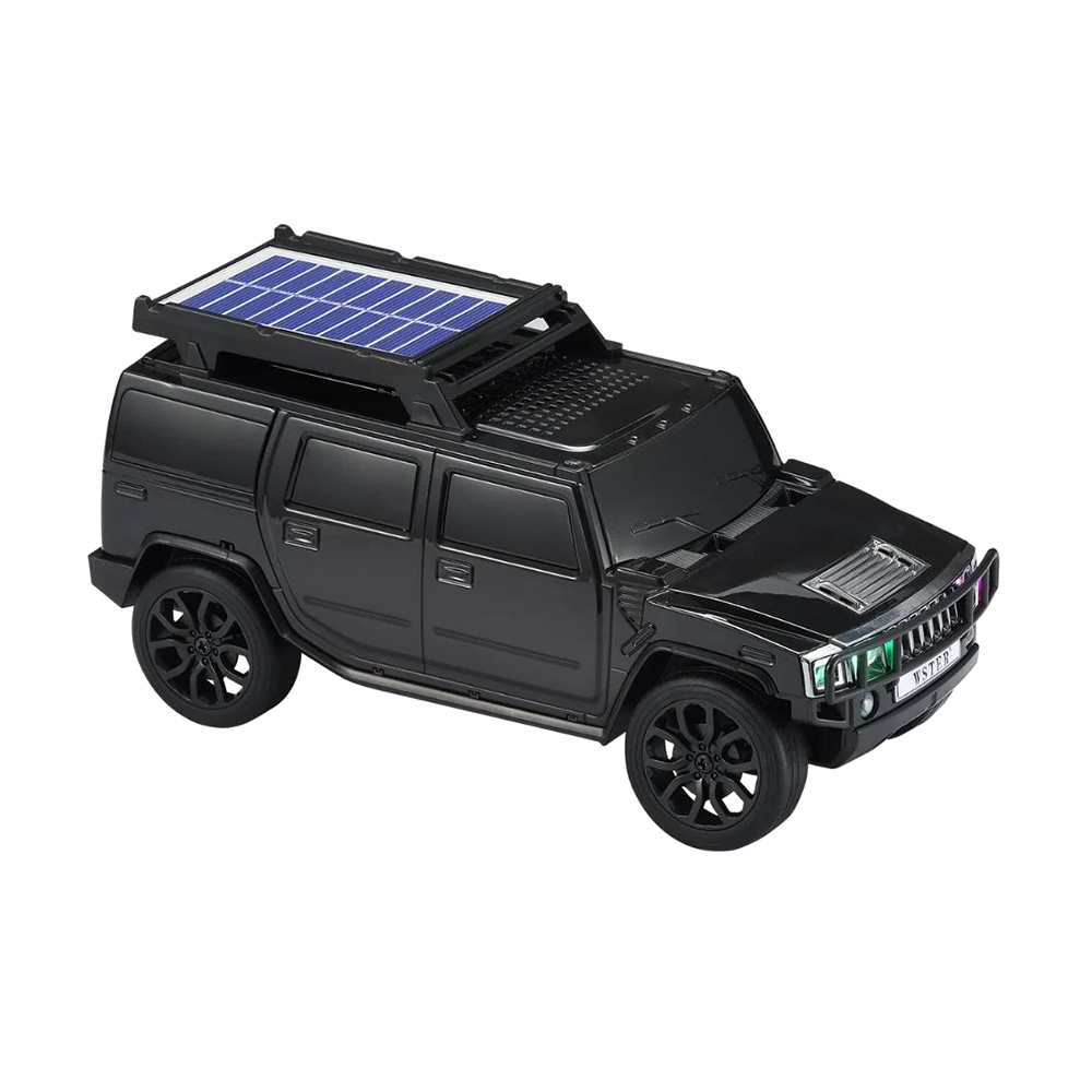 Zvucnik bluetooth WS-696 sa solarnim punjenjem auto crni