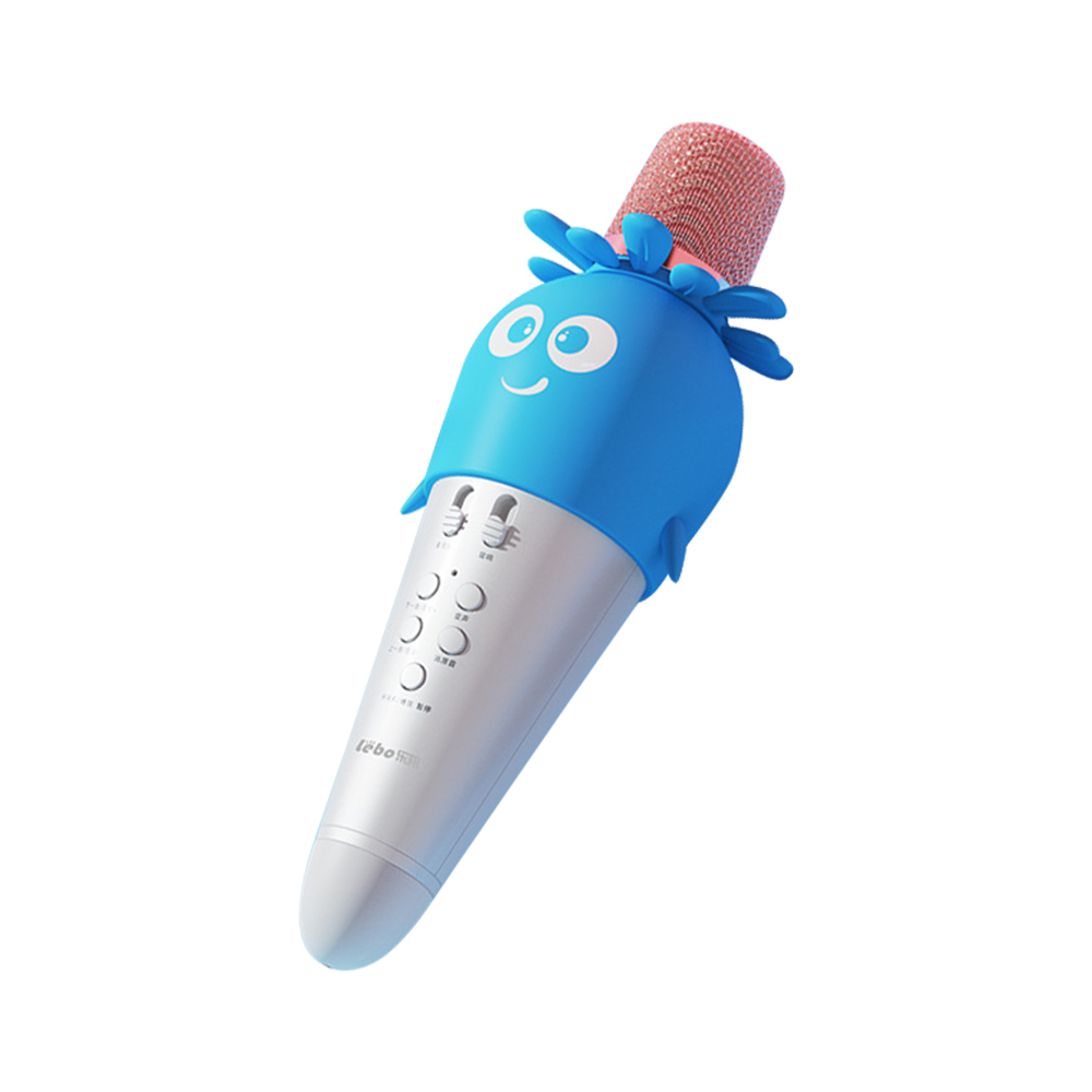 Mikrofon bluetooth K5 sargarepa plavi