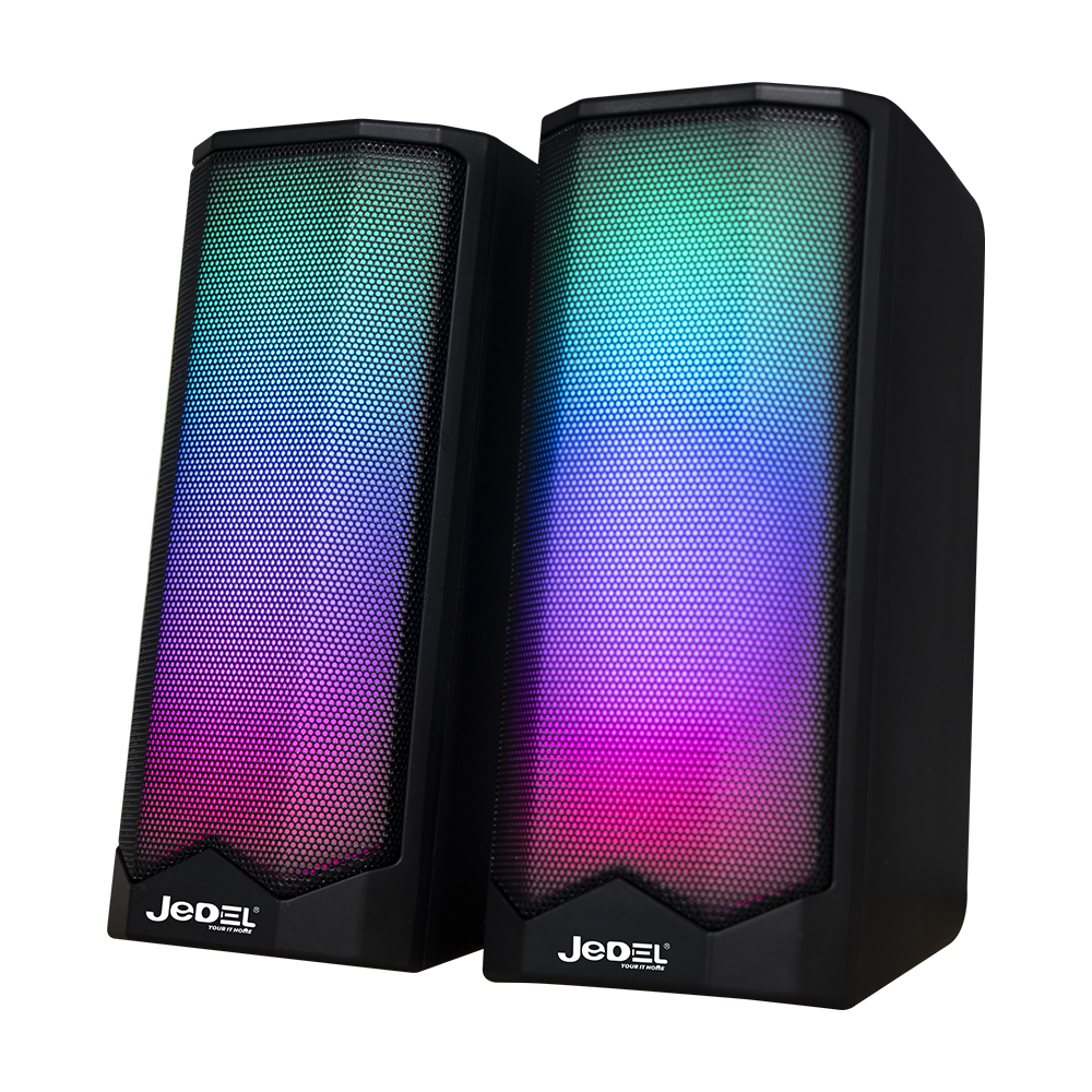 Kompjuterski zvucnici BT RGB S-558 crni JEDEL