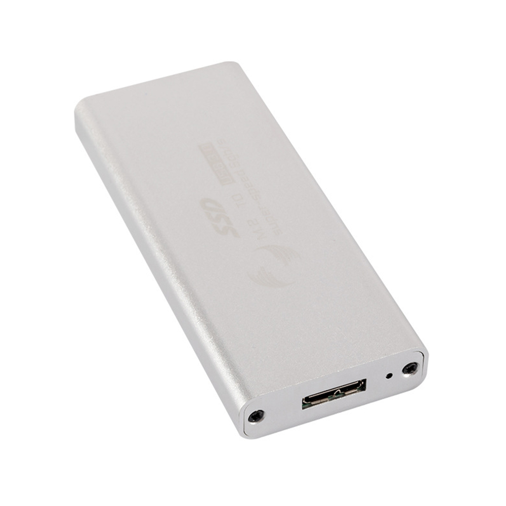Adapter SSD NVMe - USB 3.1 srebrni