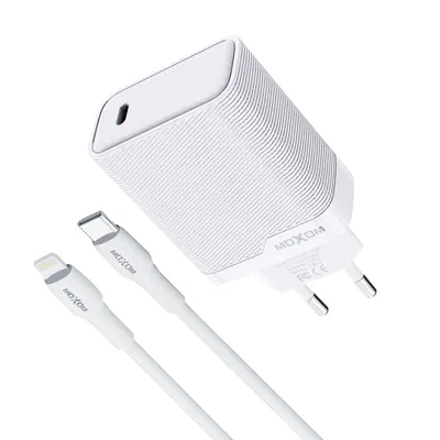 Kucni punjac Moxom MX-HC293 20W Type-C na Lightning beli