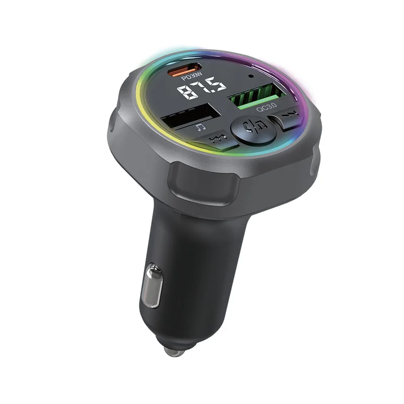 FM modulator Superior C63 QC 3.0 PD 30W crni