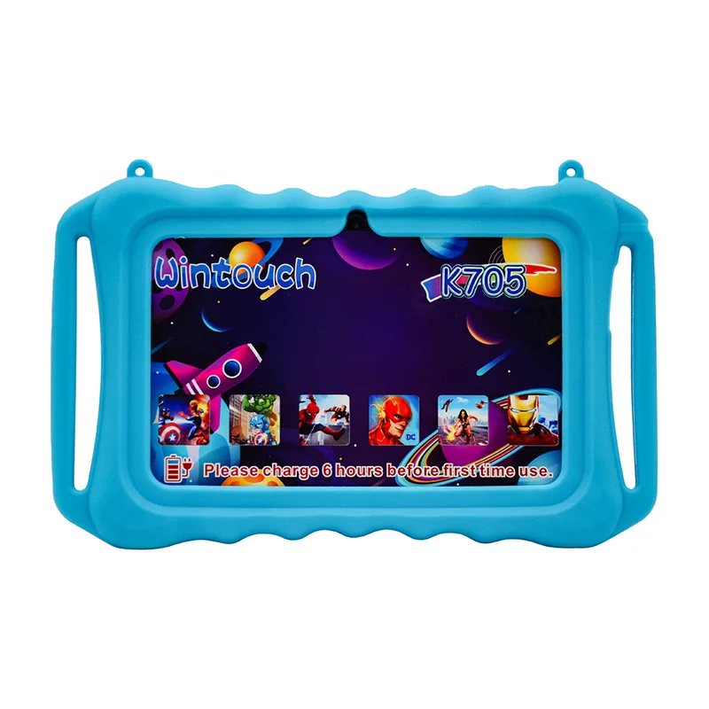 Wintouch tablet za decu K705 7 inca crni / plava futrola